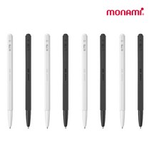 모나미 153 블랙 & 화이트 에디션 메탈 볼펜, 블랙 볼펜