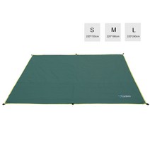 다용도 타프 텐트천 방수 풋프린트 매트 그라운드시트, S(150*220cm), green