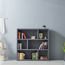 동서가구 피츠 댄디 1200 3단 오픈책장, 그레이