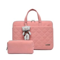 코믈리 엘지그램 삼성 갤럭시북 노트북 가방, 핑크