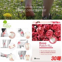 ESSENCE NATURE 온라인 판매점 로즈 수액패치 힐링패치 발패치 목 어깨 손목 발목 발바닥 무릎 다용도 건강패치 10개입 30개입