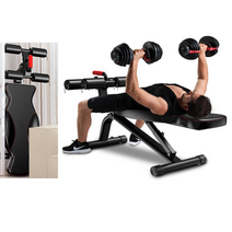 접이식 멀티 싯업 벤치 토탈 각도 조절 홈트 윗몸일으키기 가정용 운동 기구 홈쇼핑 싯업바, 단품