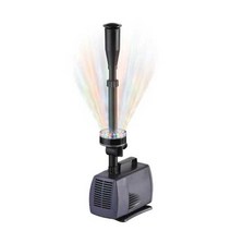 LED 분수노즐 잠수정 펌프 순환 야외 조명 산소공급, 40W(노즐 2  플라스틱 조명)
