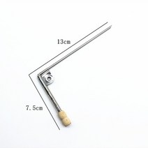 도예도구 도자기도예도구 세라믹도예도구도자기 부분 유약 송풍기 스테인레스 스틸 스프레이 튜브 휴대용, 01 spray glaze tube1pc