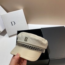 신사모자 페도라 헌팅캡 중절모 고급형 클래식어 스타 체인 편지 해군 모자 유럽 버전 가