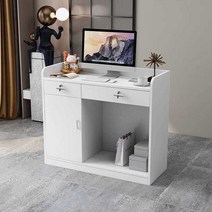 안내데스크 포스기 매장 카운터 매점 마트 식당 카페, 티크 이중 서랍장 100x40x92cm, 티크 이중 서랍장 100x40x92cm