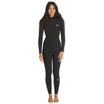 Billabong 여성 43mm Synergy 백집 전신수트 Wet 수트 - WILD 블랙 2aM306170, WILD BLACK, 8