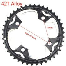 시마노 XTR FC-M985 XC 체인링 2x10단 크랭크 자전거 부품 271709, 28