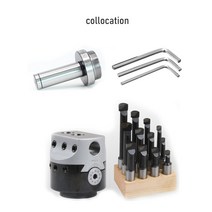 보링머신 F1 2/3/4 인치 50/75/100mm 형 보링 헤드 12/18/25mm 선반 바 밀링 공구 용 홀더 + 육각 렌치, 11 MT2 Tool Holder