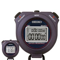 세이코 스톱워치 10 랩 메모리 초시계 W073-4000 S23589