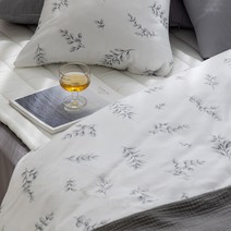 리아호른 고밀도 모달100% 자극없고 부드러운 패턴 이불커버 SSQ