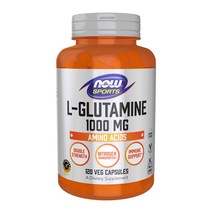 나우푸드 스포츠 엘 글루타민 1000mg 120캡슐 L Glutamine