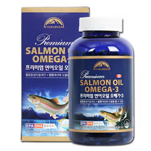 에버그린 프리미엄 연어오일 오메가3 1001mg 300캡슐 5개월 혈행개선 영양제