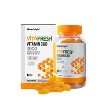 엔젯오리진 비타프레쉬 귤젤리 비타민C&D 3/000mg x 70구미, 1개