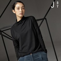 [런칭가79900원]J BY 22FW 오스트리아 렌징모달 코튼 터틀넥 티블라우스 4종