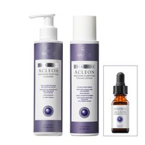 아나시스 아클레온 기초 2종세트 [폼클렌징 200ml + 에센스토너 200ml + 모공 수분세럼 증정 ] 약산성폼클렌징 모공 토너, 1set