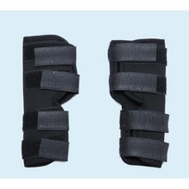 반려동물 슬개골 탈구 예방 밴드 2P S 보호대, 블랙