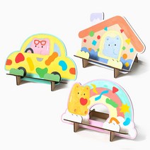 만들기자랑 독서대 만들기 나무독서대 만들기재료 책받침대 DIY 나무공예 체험학습 MDF 책꽂이, 독서대-자동차