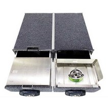 트렁크 수납함 차박 평탄화 캠핑 조리대 주방 정리함, 10-21 프라도 5인용