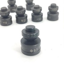 펀칭기 다꾸용품 펀치기계 타공기 가죽 탭핑기 유압 펀칭 라운드 다이 CH-60 유압 펀칭 머신 펀처 다이, CH-60 dia.16.5mm