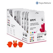 유유네이처 유판씨 멀티 비타민젤리 구미 딸기맛 파우치형 120구미, 120정