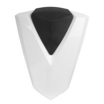 야마하 YZF R3 R25 용 오토바이 뒷좌석 승객 카울 시트 백 커버 2013 2014 2015 2016 2017 2018 ABS 플라스틱 mt03, WHITE