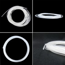국산/불투명 테프론튜브 PTFE0304/10m 1ea/내경 3mmx외경 4mm/내열성과 내한성 우수