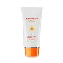 데쌍브르 EGF 워터 드롭 선블록 SPF40 PA++ 50ml × 1개, one option