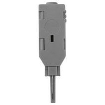10PCS (110) 헤드 테스트 RJ11 음성 커넥터의 MDF 확인 전화 음성 크로네 모듈 텔레콤 패치 패널, 하나, 하얀