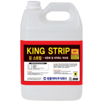 원폴리머 킹스트립 3.75L 고농축 바닥왁스 박리제 찌든때 제거, 1개