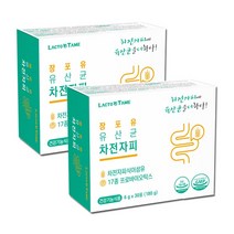락토테미 장포유 유산균 차전자피 식이섬유 17종 프로바이오틱스 건강기능식품, 30포 2개, 6g