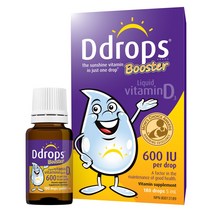 캐나다 비타민 D 보충제 베스트 셀러 Top, 11.드롭스부스터 비타민D3 600IU 5mlx2병