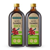 프리미엄로사 유기농 크랜베리 원액 100% 건강즙 2병, 2개, 500ml