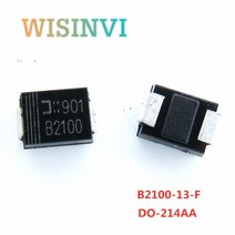 10-50PCS B2100-13-F B2100 B230-13-F B230 B250-13-F B250 B280-13-F B280 SMB DO-214AA 제너 다이오드 Sc, 01 B2100-13-F_02 50PCS