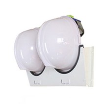 벽걸이형 안전모거치대 홀더 2구 이름표란