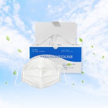 대한위재 덴탈마스크 흰색(의약외품), 1개, 50개입