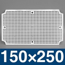 방수 정션 박스베이스 플레이트 야외 모니터링 박스 고정베이스 ABS 벌집 장착베이스 IP67, 08 250x150