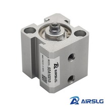 소형 유압실린더 1톤 2통 3톤 스퀘어 에어 공압 실린더 복동 컴팩트 12 16 보어 스트로크 550 암나사 수나, 11 SDA12X20_04 -SB