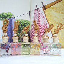 밍블랑 플라워 디퓨저 만들기 diy 키트 방과 후 수업 재료 미니 꽃 방향제 답례품 감사선물, 디퓨저 6개 만들기, 직접 혼합하여 사용하는 상품, 청포도