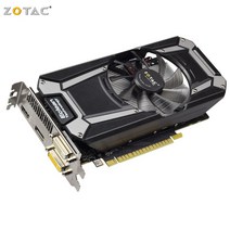 ZOTAC GTX 750-2GD5 그래픽 카드 GDDR5 128Bit 비디오 750 2GB GM107 지도 NVIDIA GT 700 GTX750-2GD5