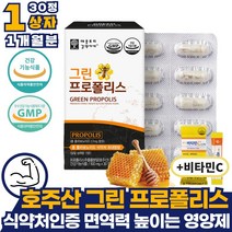 호주산 그린 포리폴리스 1개월 식약처인증 애플트리 김약사네 비 폴리 프로 폴리스 영양제 면역력 높이는 방법 플라보노이드 효능 철 화분 아미노산 이산화규소없는 유아 아이 학생