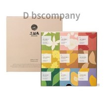 오설록 블루밍 티 선물 세트, 0   9가지 x 5p + 쇼핑백, 4set