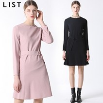 리스트 [리스트(LIST)] 젤리 머메이드 솔리드 원피스 (택가격:278000원)