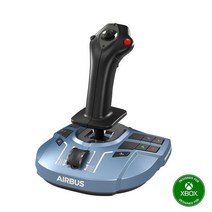 Thrustmaster TCA Sidestick X Airbus Edition Airbus 사이드 스틱의 인체 공학 기반 복제본 Xbox Series X S 및 Windows 공식 라이센스 취득 양손잡이 대응 교체 가능 모듈 에어 라이너 기능