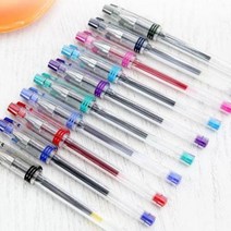 동아 파인테크 캡식 중성펜, 0.25mm-하늘(36)