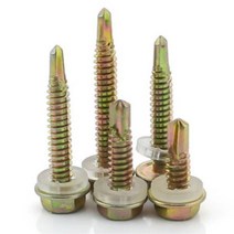 표준육각 양날스크류 직결나사 스크류 공구설비 5개, 14X35mm