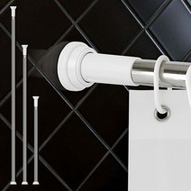 얇은 다이소 월세 못안박는 못없는 커튼봉 압축봉 브라켓 블라인드 커튼달기 창틀커튼, 260, 본상품선택