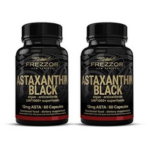 frezzor 뉴질랜드 아스타잔틴 블랙 12mg 60캡슐 2병