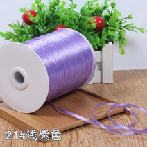DIY 리본공예 헤어악세사리 헤어핀 헤어밴드 머리핀 헤어 장식 리본 뜨거운 판매 3mm 새틴 리본 공예 바느, 01 3mm, 16 light purple