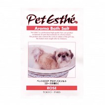 펫에스테 [펫에스테] 아로마틱 입욕제 로즈향 (15g), 단일옵션, 선택:단일상품